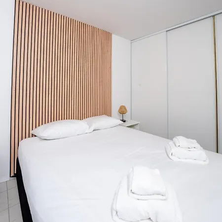 #47 Staywizus - Californie 1 Bdr Ac Garage Sea View Terrace 1 Min To Appartement
